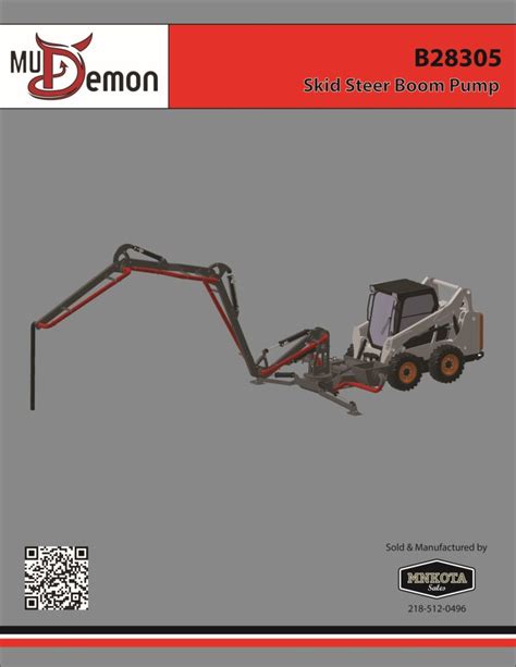 skid steer concrete pump rental|mud demon b28305.